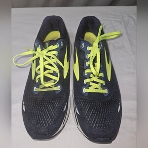 Brooks Ghost 15 Mens Blue Athletic Running Shoes Sneakers GUC!